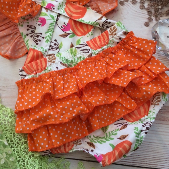 Pumpkin spice and everything nice Romper - Picture 3 of 3